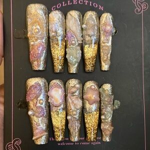 Aquarium Fairy Nails